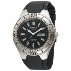 Citizen men's eco-drive titanium watch